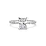real crystal engagement rings