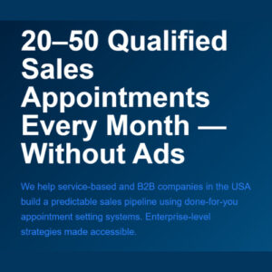 Appointment Setting Services Usa