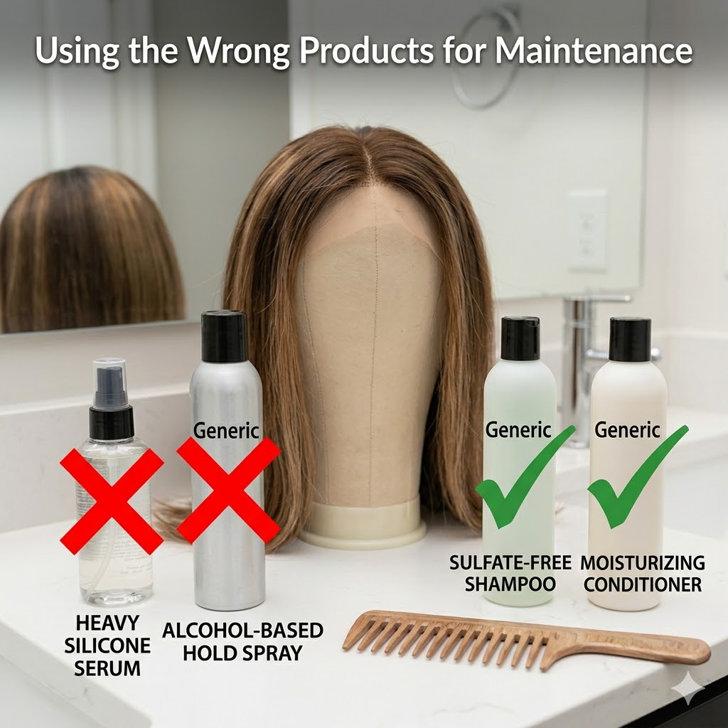 Using the Wrong Products for Maintenance