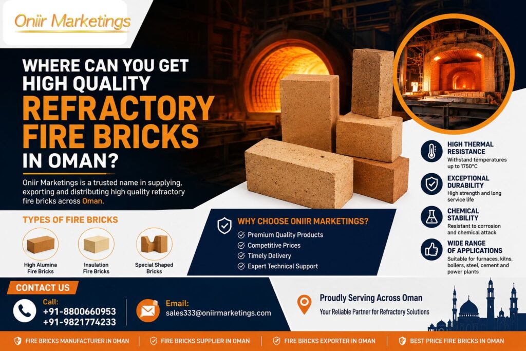 Where Can You Get High Quality Refractory Fire Bricks in Oman