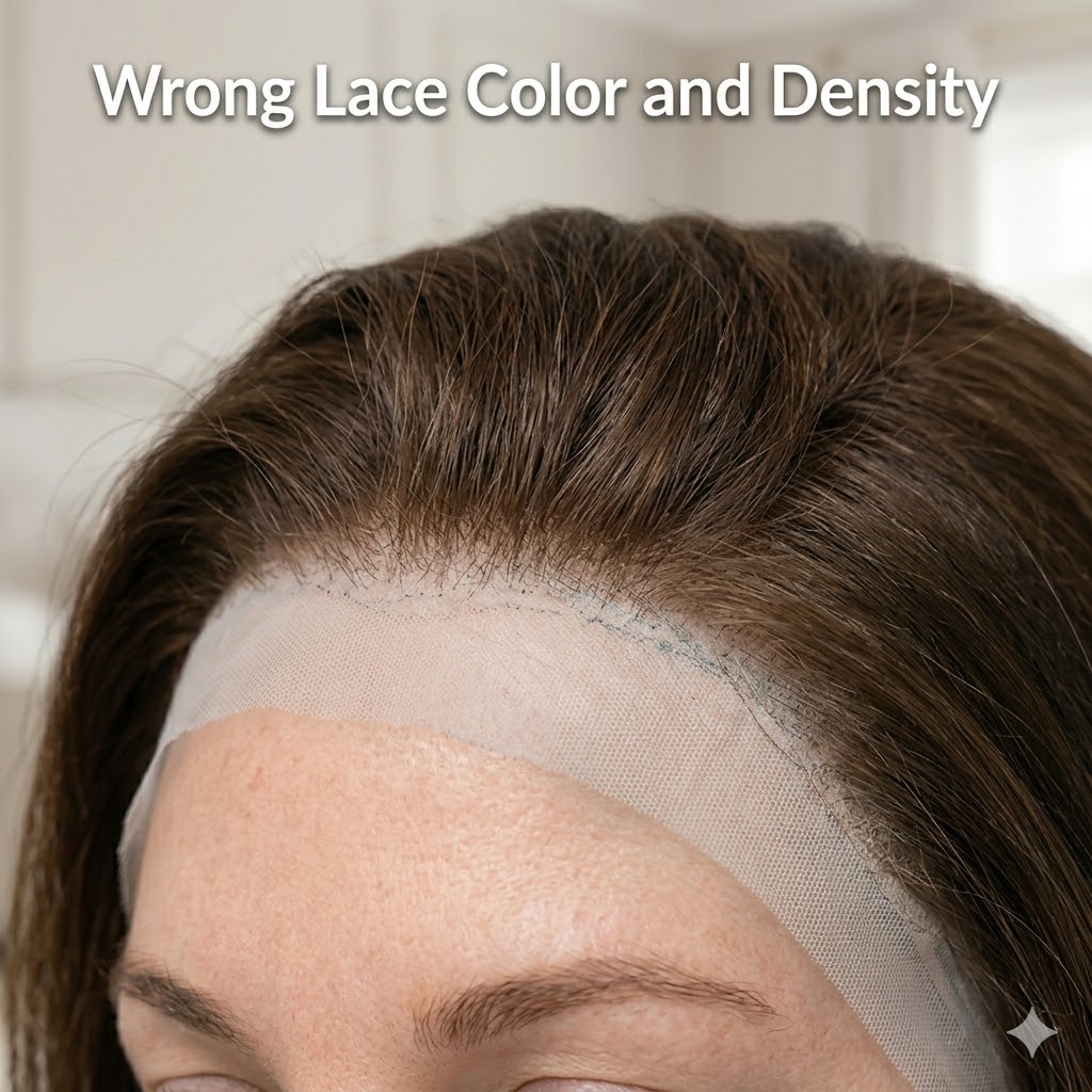 Wrong Lace Color and Density