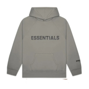 Grey Essentials Hoodie