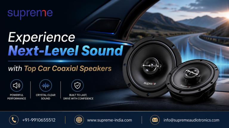 coaxial speakers for cars