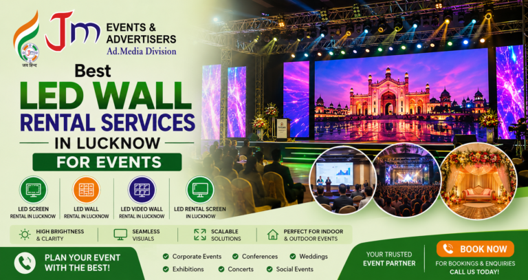 Best LED Wall Rental Services in Lucknow for Events