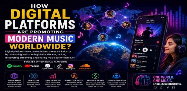 How Digital Platforms Are Promoting Modern Music Worldwide?