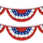 memorial flag bunting