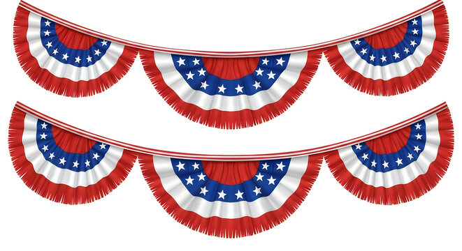 memorial flag bunting