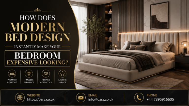 modern single bed