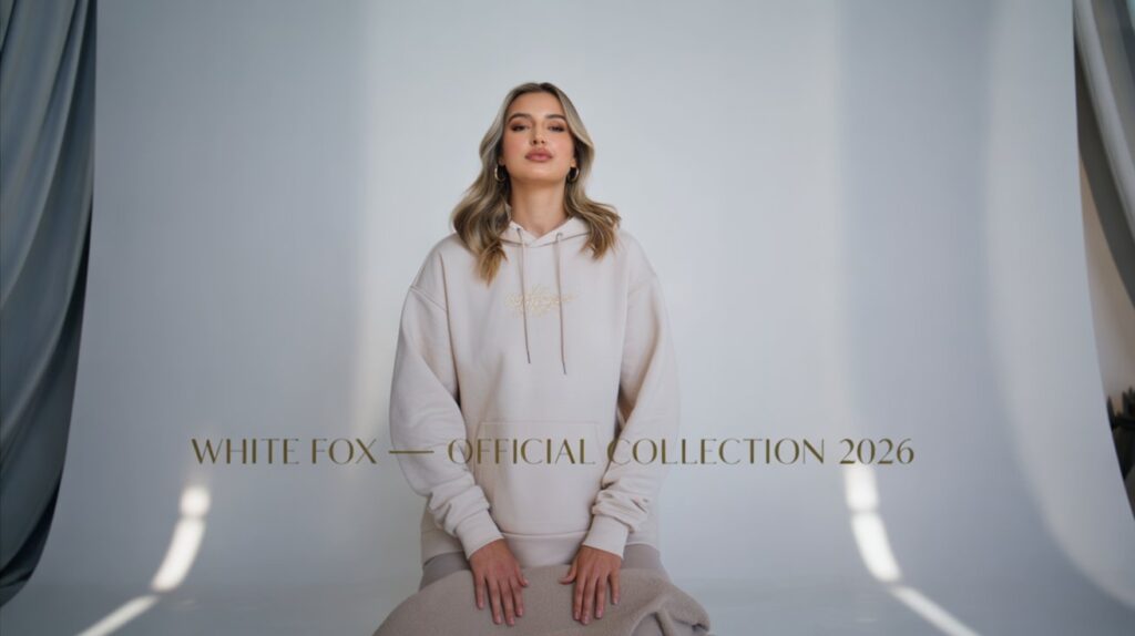 white fox hoodie