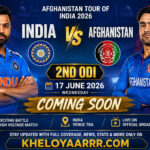 India vs Afghanistan