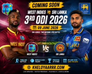 Sri Lanka vs West Indies 3 ODI 2026