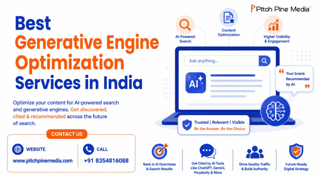 Best Generative Engine Optimization Services in India