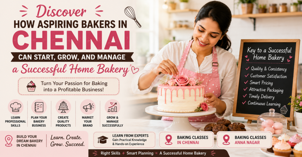 Discover How Aspiring Bakers in Chennai Can Start, Grow, and Manage a Successful Home Bakery