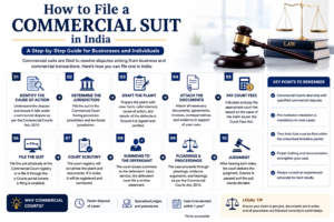 how to file commercial suit