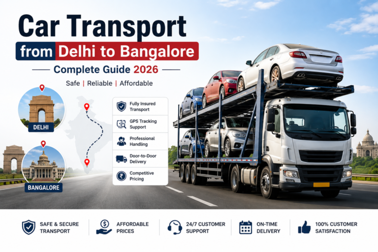 Car Transport from Delhi to Bangalore