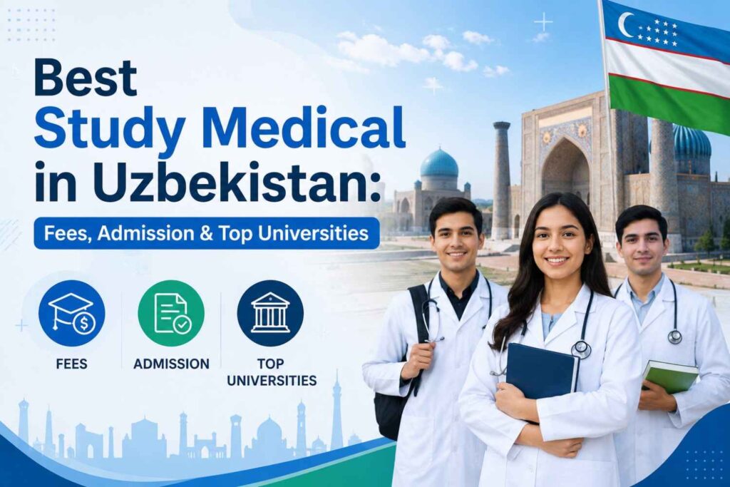 Best Study Medical in Uzbekistan for Indian students with fees admission process and top medical universities guidance by Axis Institutes