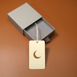 Foil hang tags