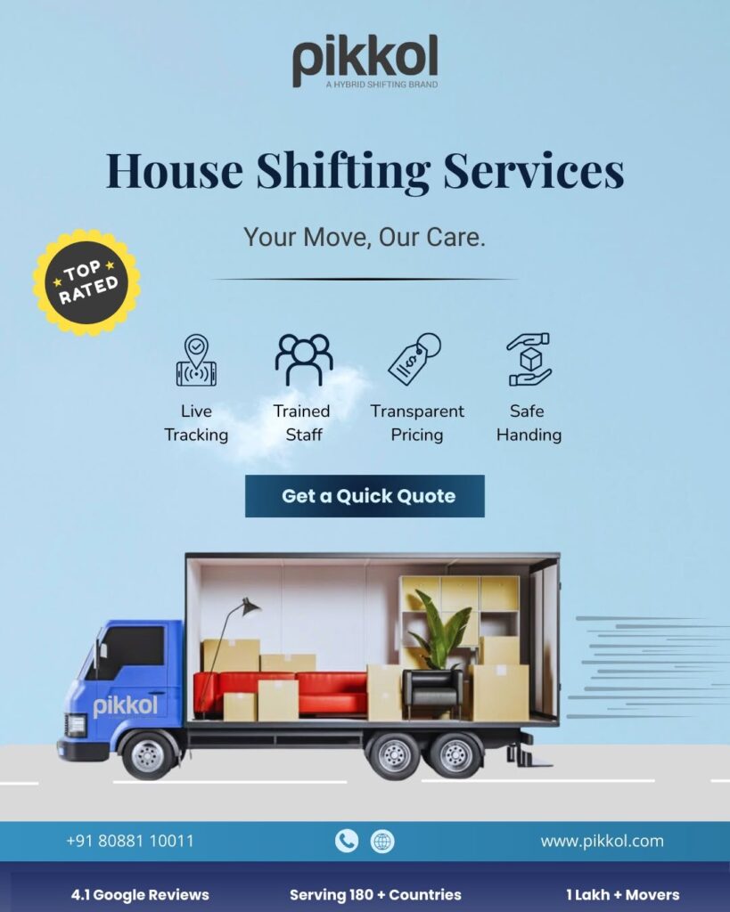 House shifting services