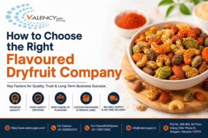 Premium flavored dry fruits from a flavoured dryfruit company showcasing quality almonds, cashews, pistachios, and assorted flavored nuts