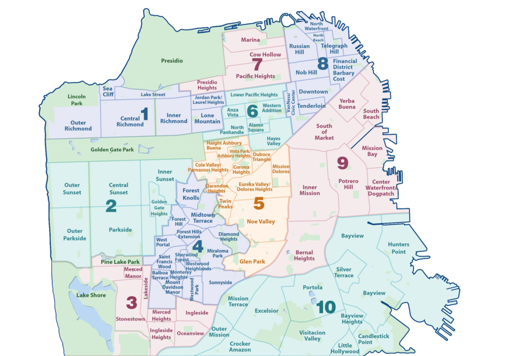 sf map of neighborhoods
