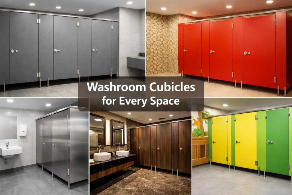 Modern Toilet Cubicles