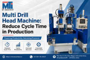Multi Drill Head Machine Reduce Cycle Time in Production