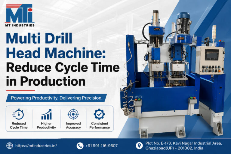 Multi Drill Head Machine Reduce Cycle Time in Production