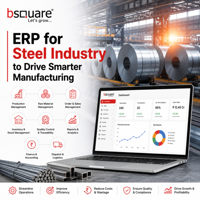 ERP for Steel Industry