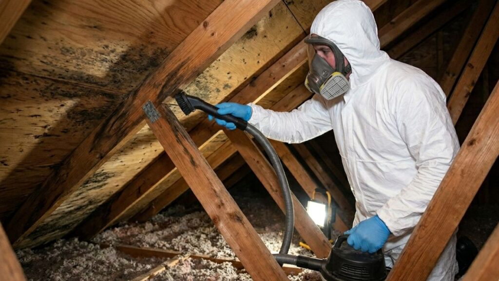 attic mold removal cost_