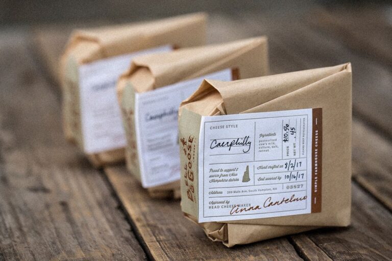 cheese paper with logo