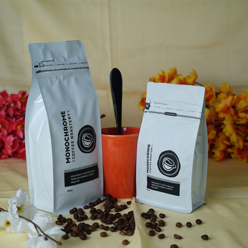 Custom printed flat pouches