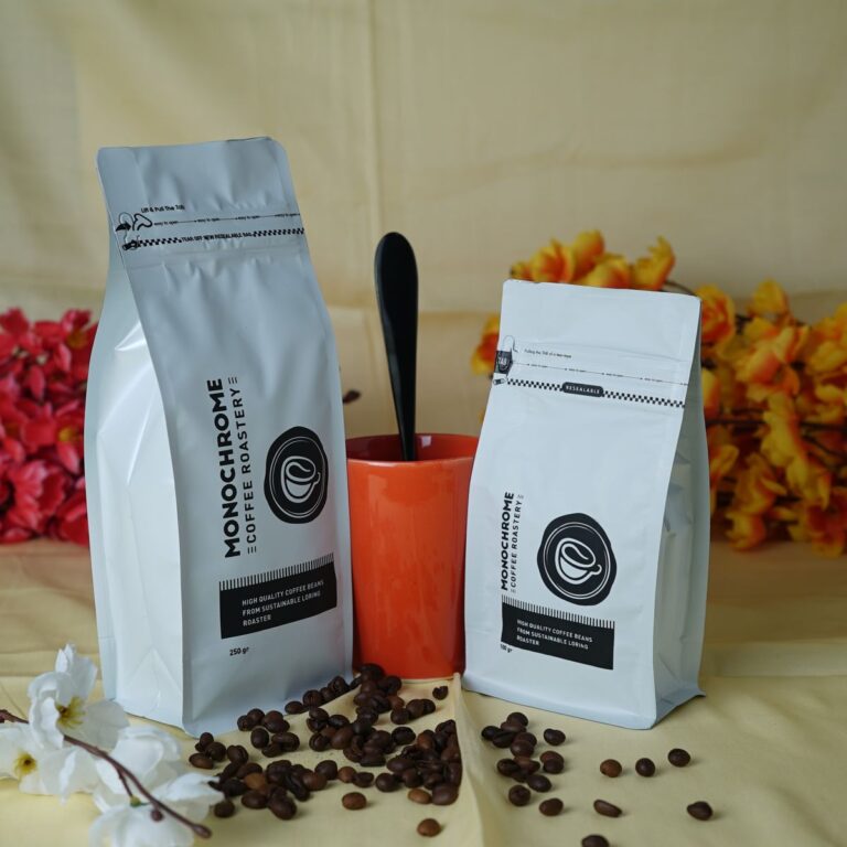 Custom printed flat pouches