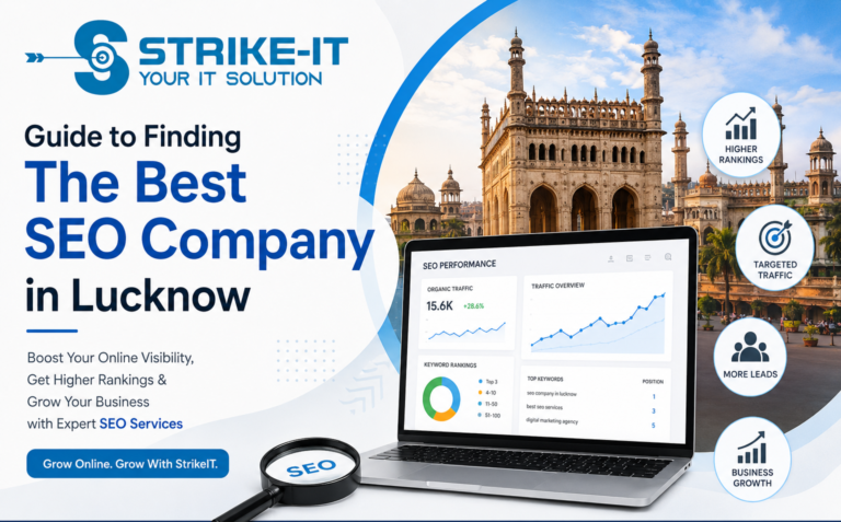 Best SEO Company in Lucknow - StrikeIT