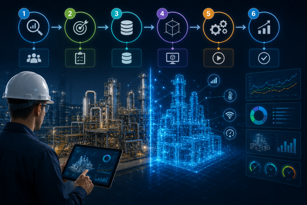 launching a digital twin