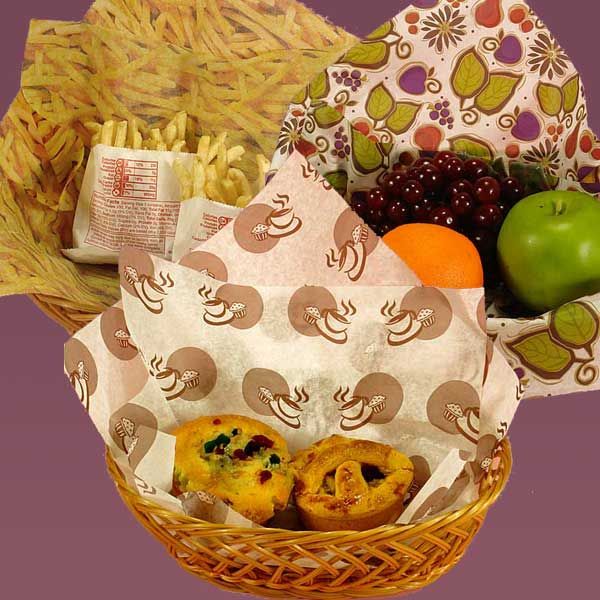 Wholesale food basket liners