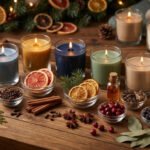 Christmas fragrance candles