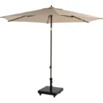 Parasol met voet