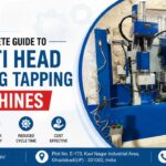Multi Head Drilling Tapping Machine performing simultaneous drilling and tapping operations on industrial metal components