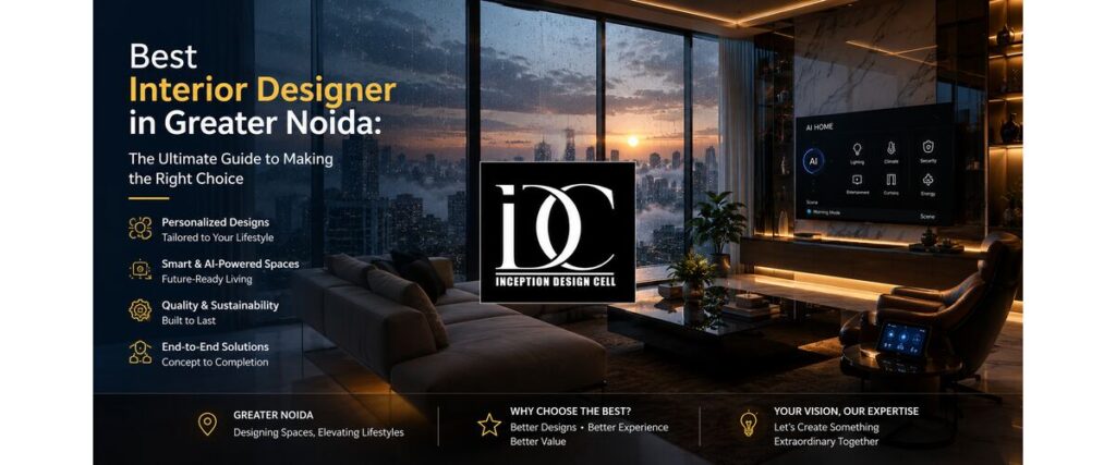 Best Interior Designer in Greater Noida: The Ultimate Guide to Making the Right Choice