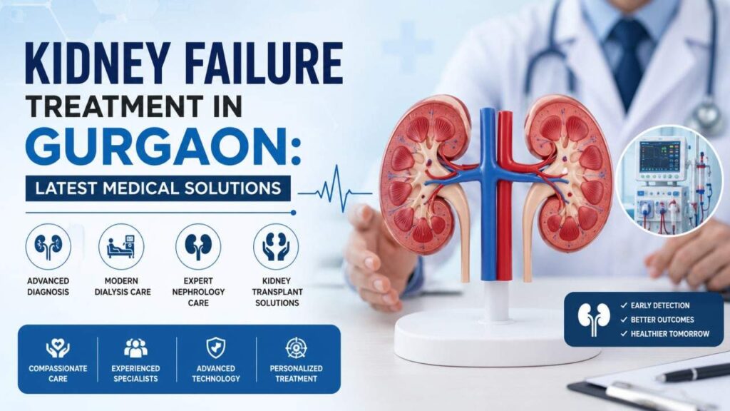 Patient consulting a nephrologist for Best Kidney Treatment in Gurgaon with advanced kidney failure diagnosis and dialysis care.