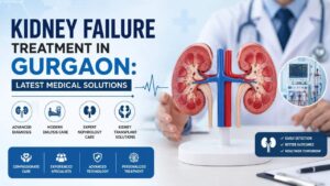 Patient consulting a nephrologist for Best Kidney Treatment in Gurgaon with advanced kidney failure diagnosis and dialysis care.