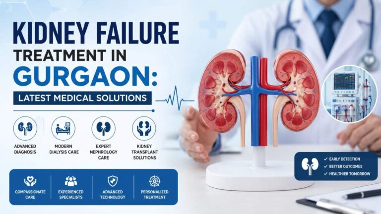 Patient consulting a nephrologist for Best Kidney Treatment in Gurgaon with advanced kidney failure diagnosis and dialysis care.