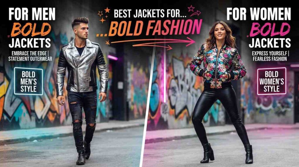Best Jackets for Men and Women Who Love Bold Fashion