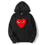 CDG Double Heart Hoodie