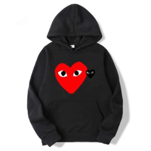 CDG Double Heart Hoodie