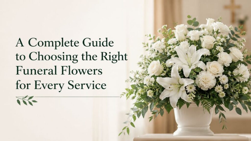 A Complete Guide to Choosing the Right Funeral Flowers for Every Service
