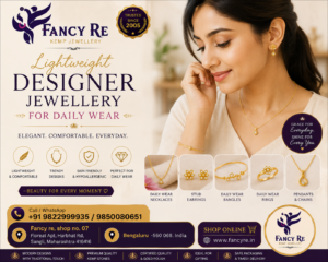 Lightweight Designer Jewellery for Daily Wear