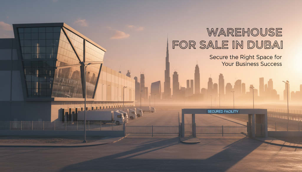 Warehouse for Sale in Dubai: Secure the Right Space for Your Business Success