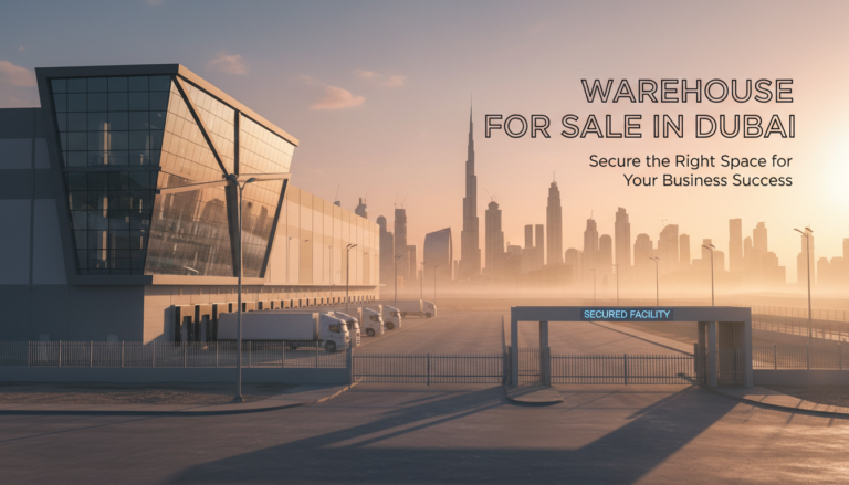 Warehouse for Sale in Dubai: Secure the Right Space for Your Business Success