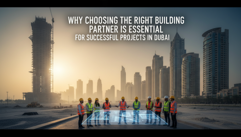 Why Choosing the Right Building Partner is Essential for Successful Projects in Dubai
